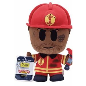 DevSeries Livetopia Firefighter Collector Plush NWT